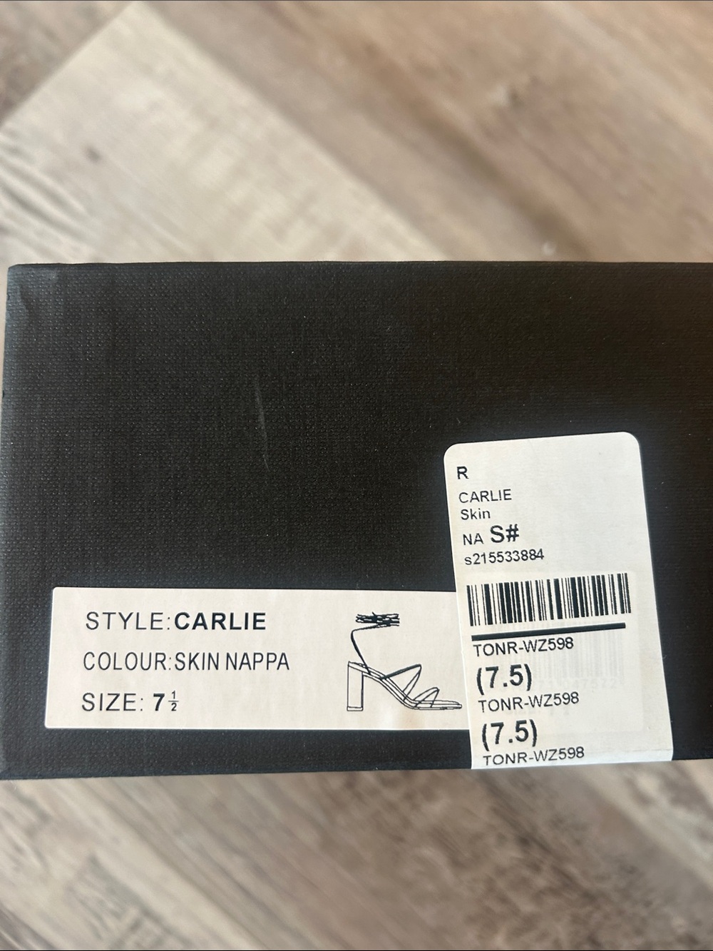 Tony Bianco Carlie, Size 7.5 - Picture 4 of 6